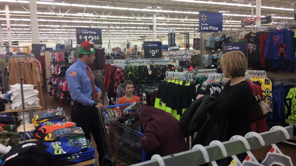 27th Annual Shop With A Hero Christmas gift program